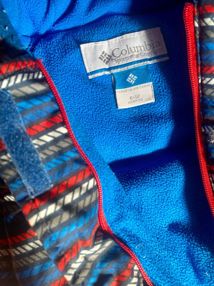 Combinaison ski rayures multicolores - photo numéro 3