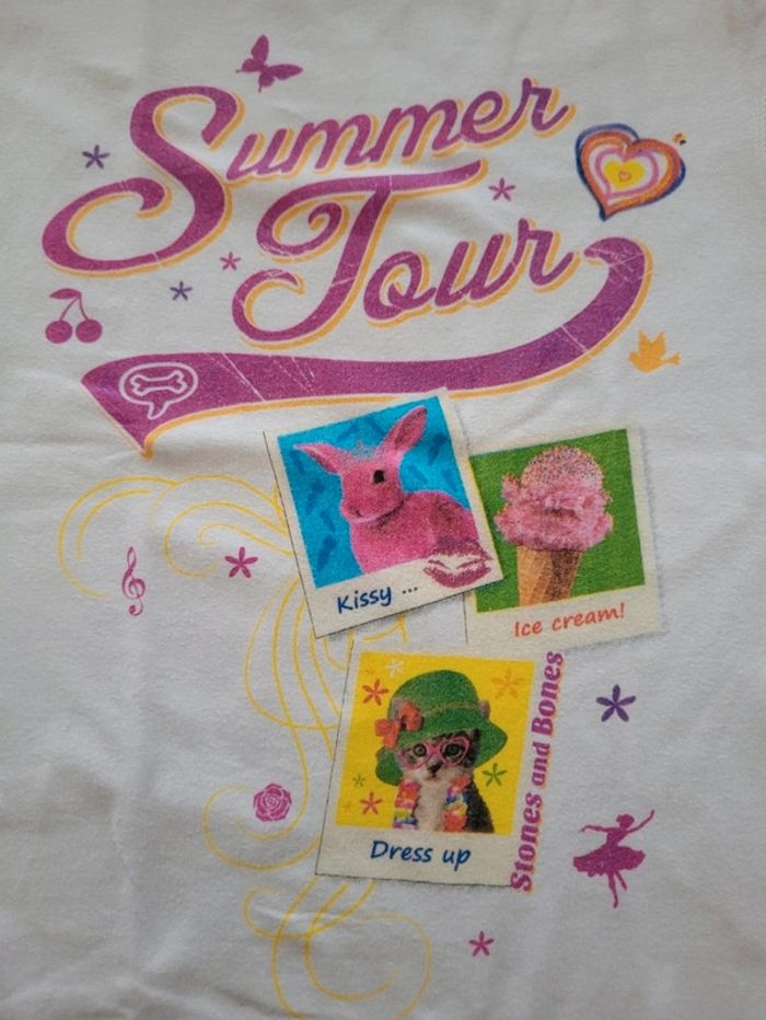 Lot de 4 tee-shirts fille en 6 ans - photo numéro 8
