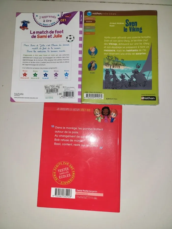Lot de 3 livres Ce1 - photo numéro 2