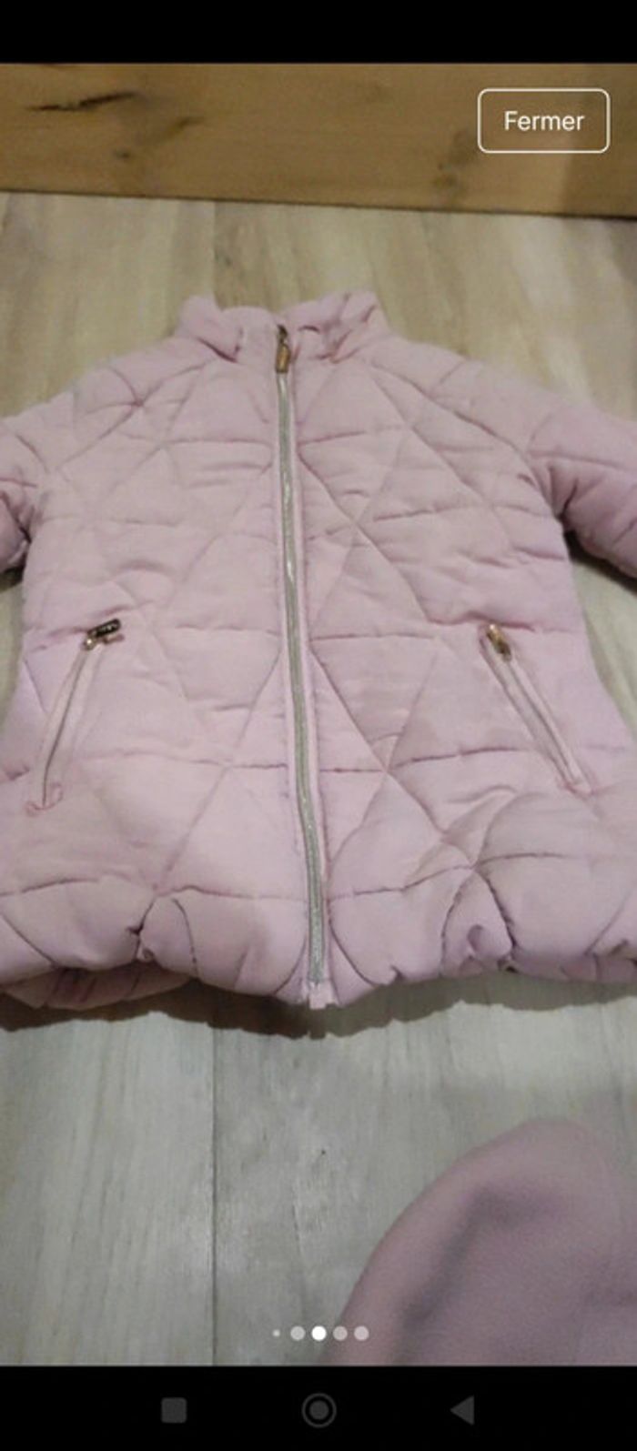 Lot blouson manteau fille 4-5 ans - photo numéro 8