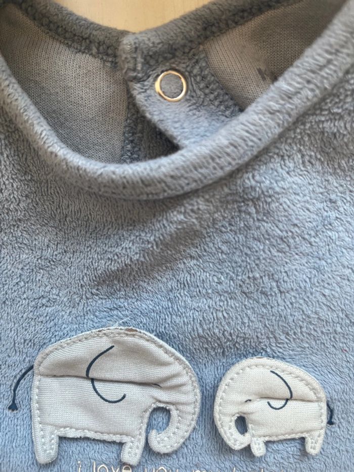 Lot pyjamas polaire 6 mois - photo numéro 4