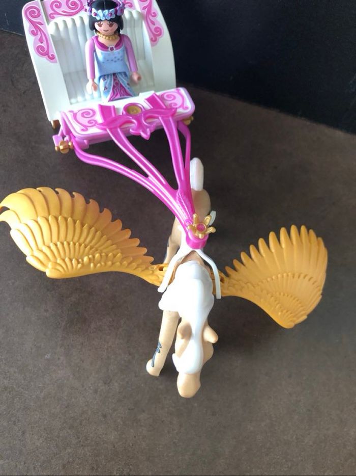 Playmobil princesse carrosse et son cheval - photo numéro 5