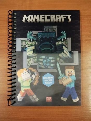 MINECRAFT - Notebook A5 + Sticker Sheet