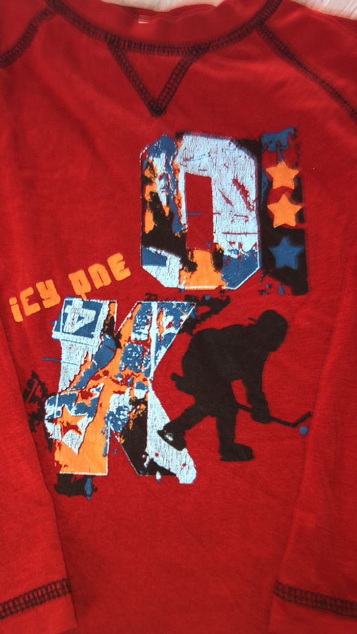 Tee-shirt rouge pour garçon 3 ans - photo numéro 2