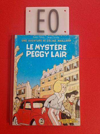 Bd une aventure de coline maillard 2,EO, num et signé