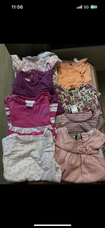 Lot de vêtement bébé 27 pièce