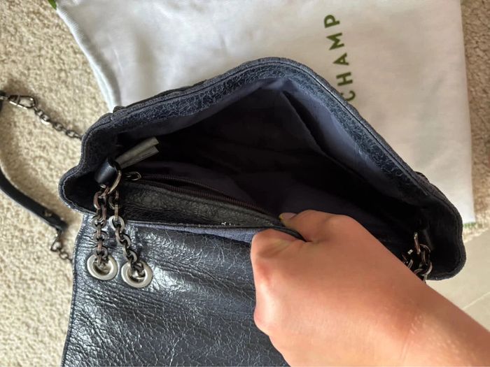Sac Longchamp cuir Amazone avec Dustbag d’origine - photo numéro 7