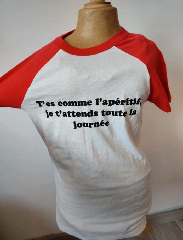 Tee-shirt message - photo numéro 3