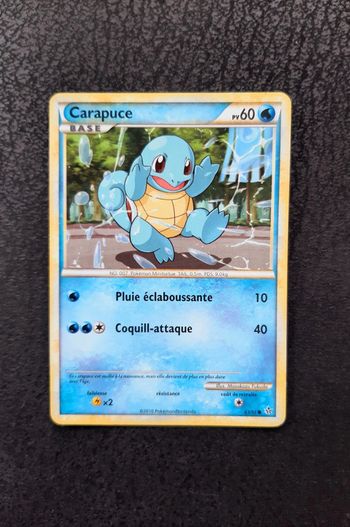 Carte Pokemon Carapuce