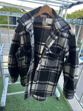 Veste à carreaux