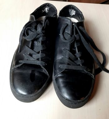 Chaussures noires, homme,  Mango 42