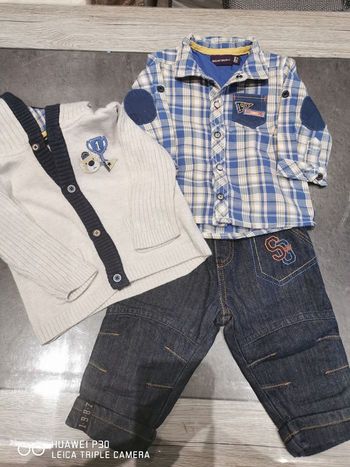 Ensemble sergent major taille 3 mois