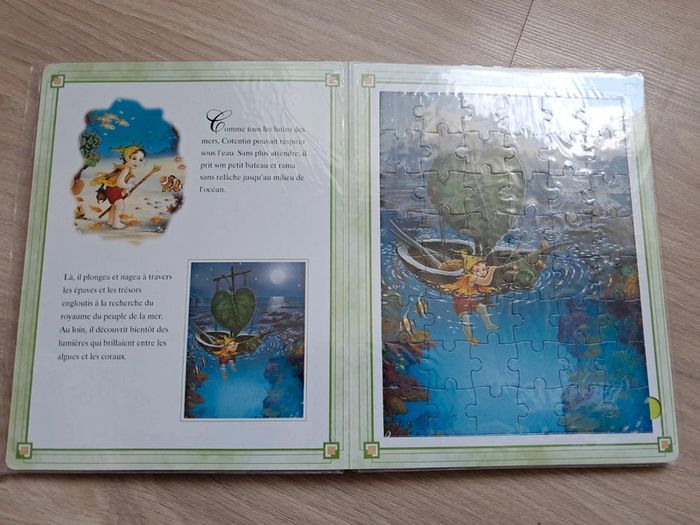 Livre Puzzle La Princesse Sirène - photo numéro 4