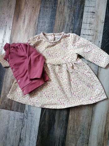 Robe et gillet 6mois