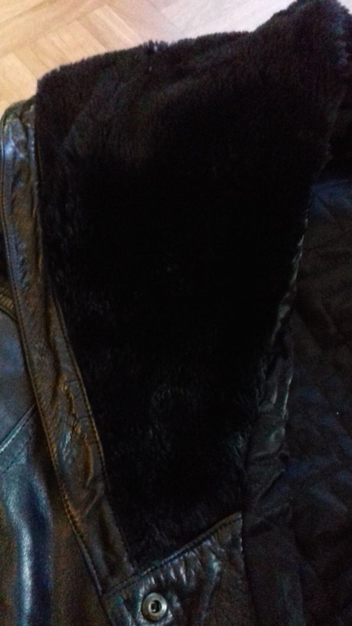 Parka en cuir chaude - photo numéro 2