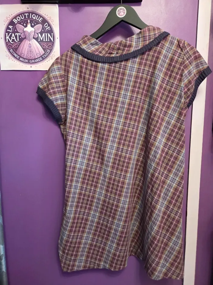 Blouse manches courtes T42 Camaïeu - photo numéro 5