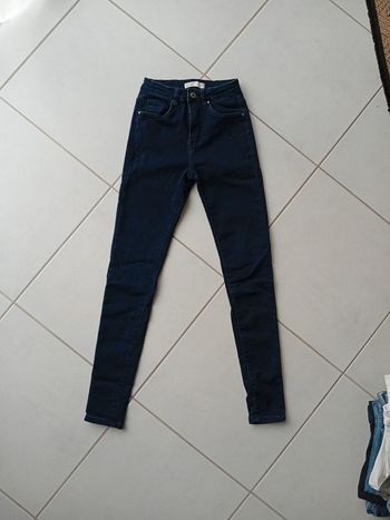 Jean skinny Nina Carter Taille 34 bleu marine