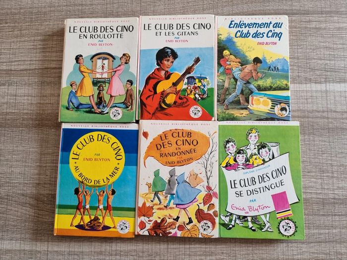 Gros lot de livres anciens le club des cinq - photo numéro 4