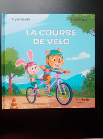 Livre enfant - La course de vélo
