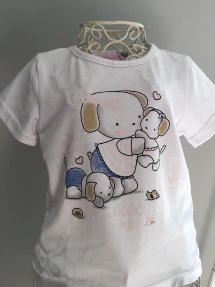 T-shirt  fille 18 mois