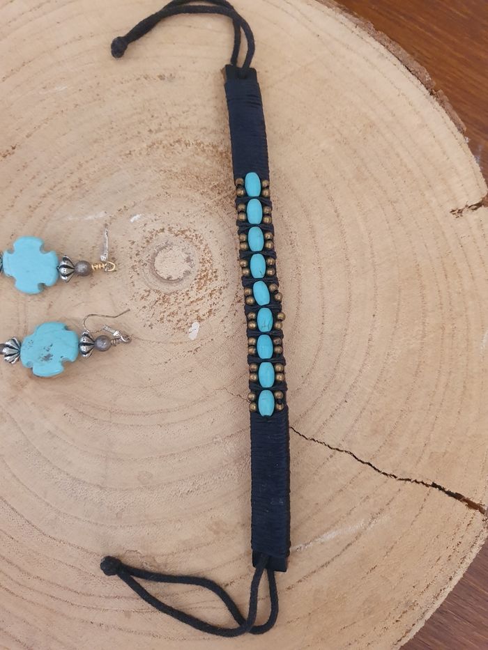 Ensemble bijoux Turquoise - photo numéro 3