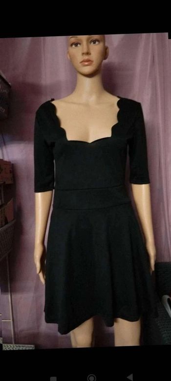 Robe noire  taille 36 femme