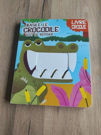 Basile le crocodile veut se reposer
