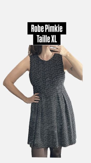 Robe à pois XL Pimkie
