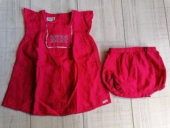 Robe été + culotte la compagnie des petits