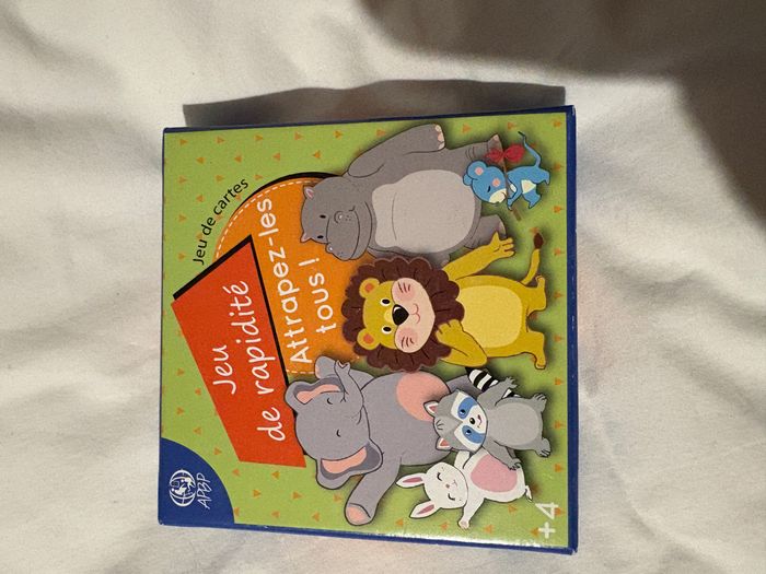 Jeu de cartes rapidité « attrapez les tous
