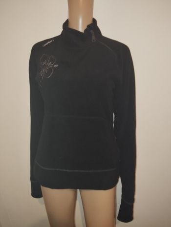 Pull polaire tribord Decathlon taille 42 fleur