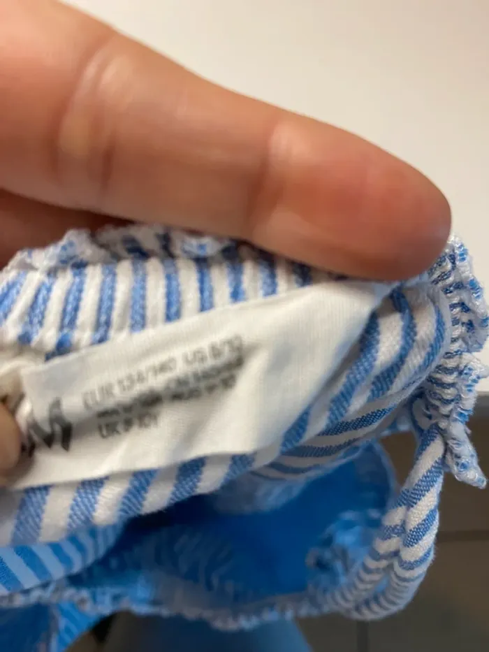 robes bretelles rayures 134 cm - photo numéro 2