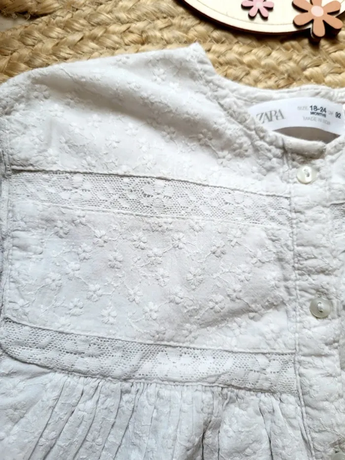 🌼 Robe 18-24mois (92cm), Zara 🌼 - photo numéro 4