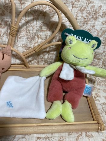 Doudou grenouille neuf 