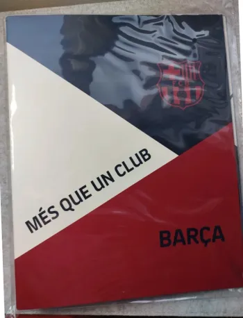 Classeur A4 FC Barcelona Officiel Neuf