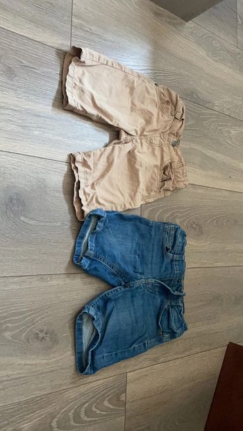 Lot shorts 4ans Z