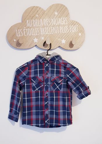 🦎 Chemise à capuche - Tape à l'œil - 5 ans 🦎