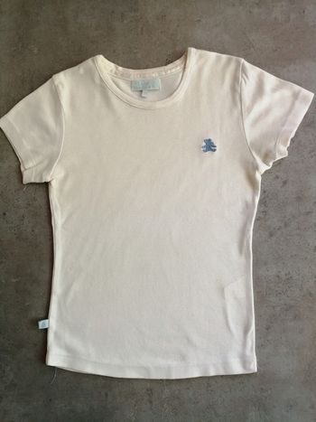 T-shirt blanc Taille 1 Lulu Castagnette