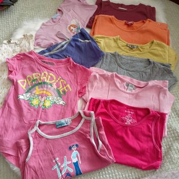 Lot 10 hauts été 6 ans