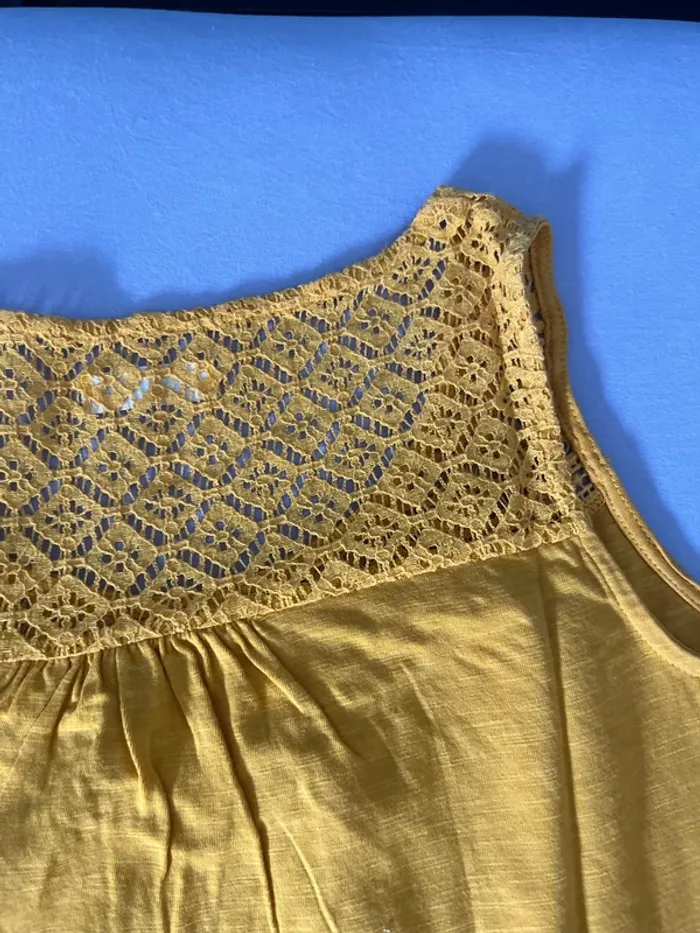 Débardeur jaune moutarde - photo numéro 4