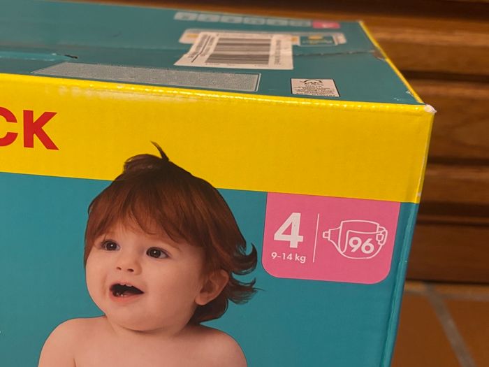 Couches Pampers baby dry taille 4 - photo numéro 3