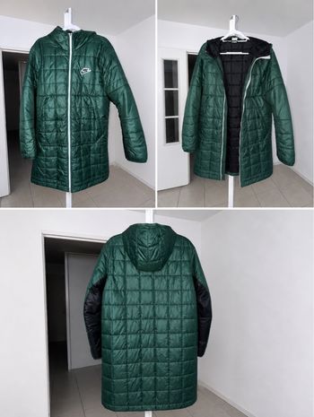 Doudoune longue Nike – Vert – Capuche – Très bon état