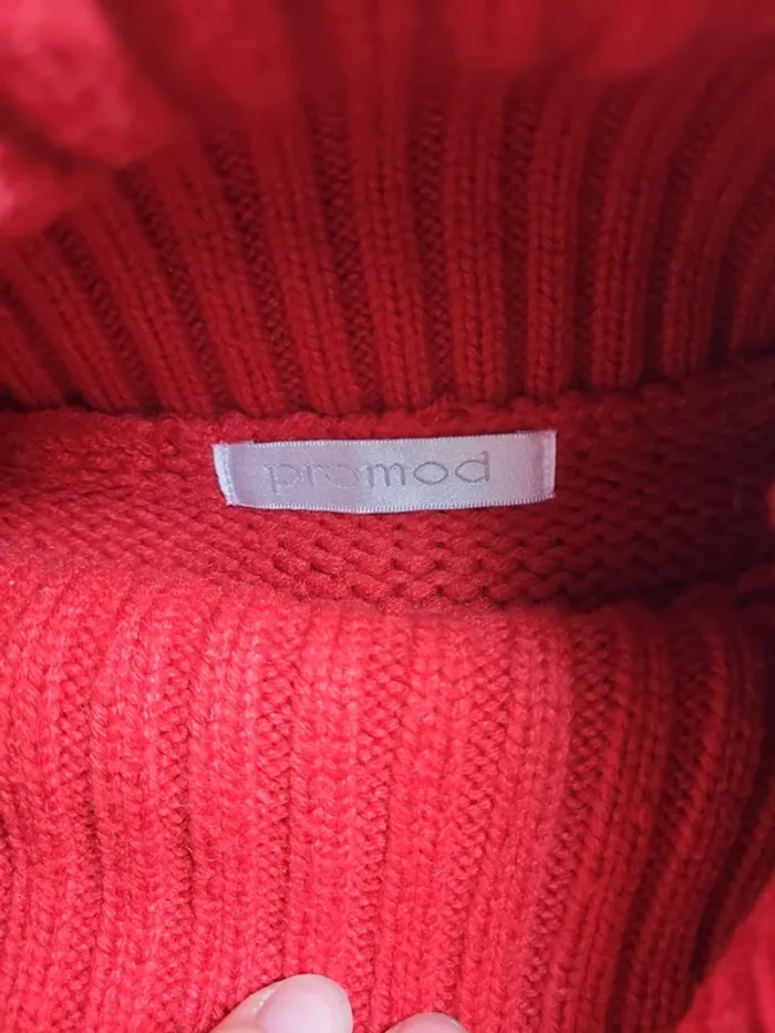Pull col roulé sans manches - photo numéro 5