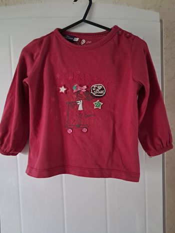 Tee-shirt manches longues 2 ans 86 cm Sergent-major