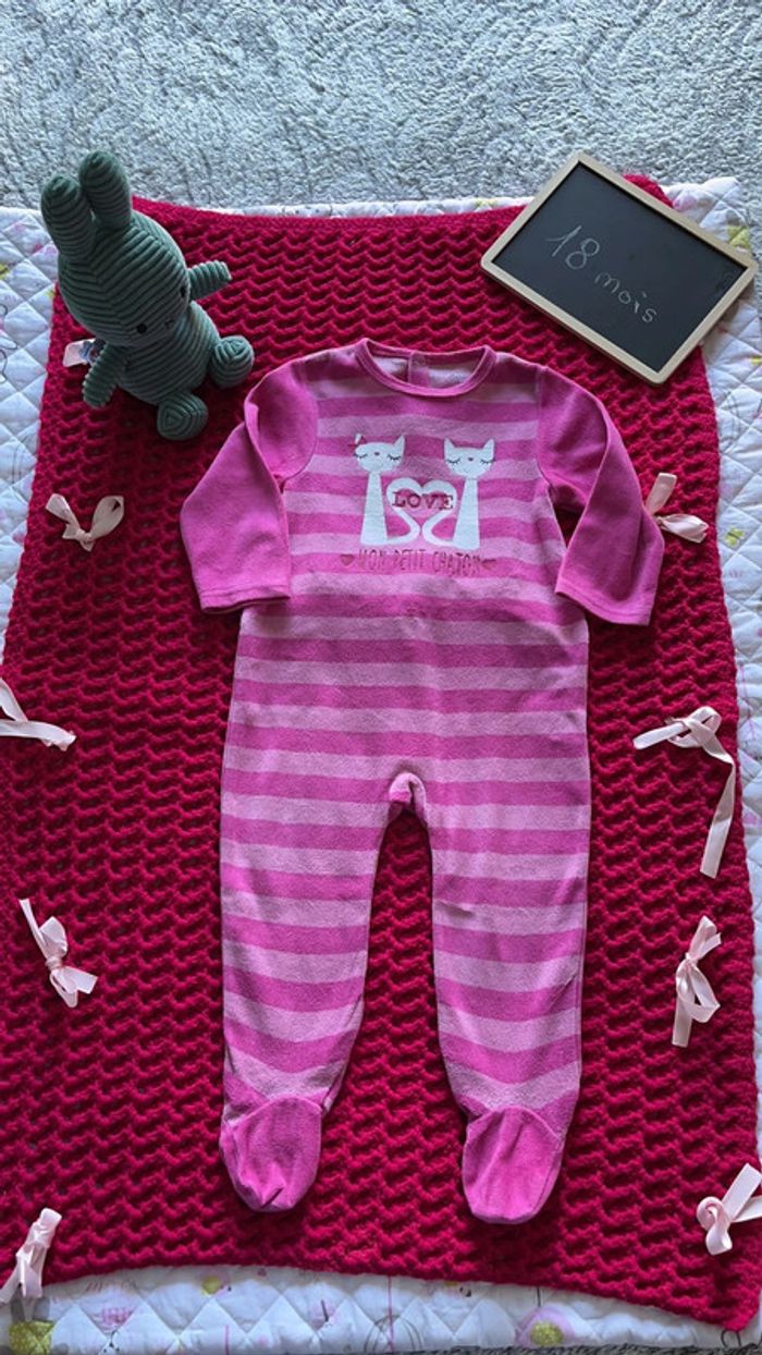 Pyjama bébé rêve 18 mois