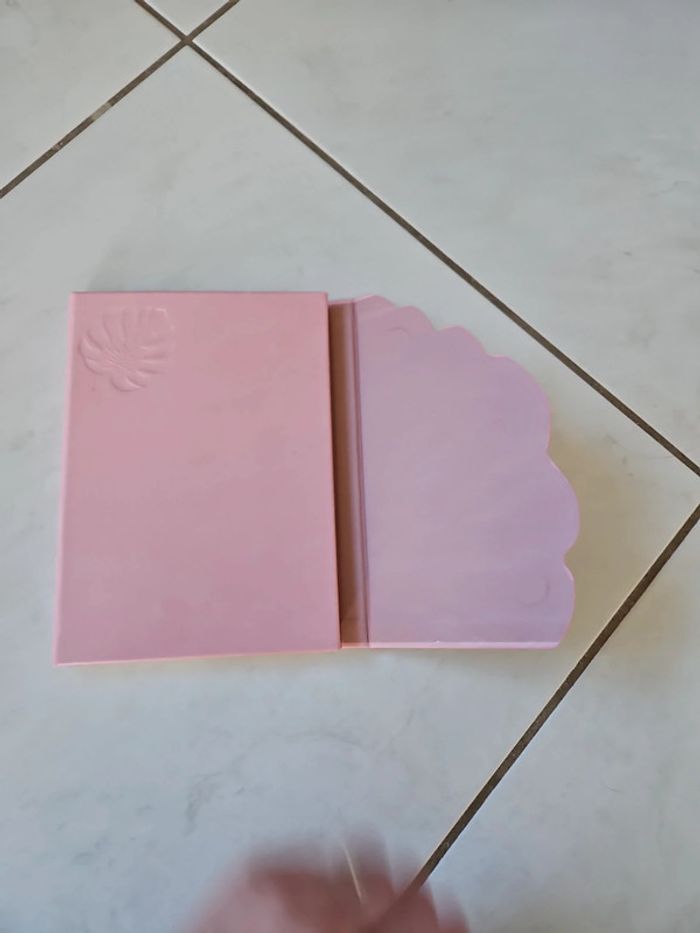 Cahier note book A5 rose Neuf u44 - photo numéro 3