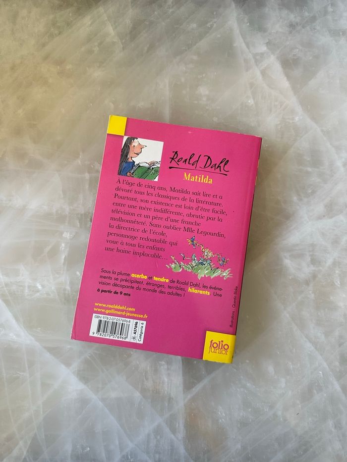 Livre « Mathilda » de Roald Dahl - photo numéro 2