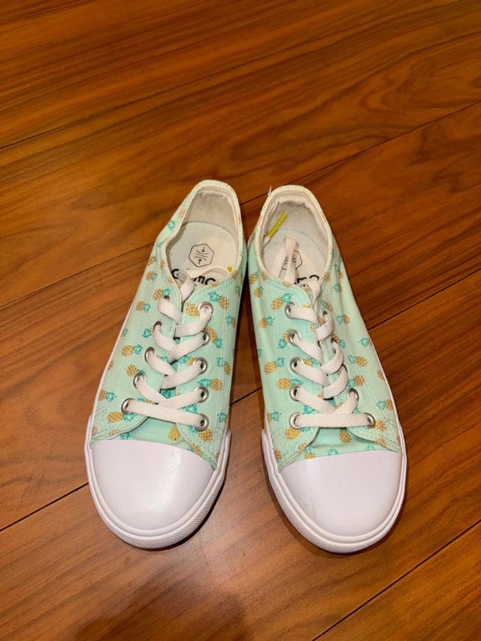 Chaussures en toile fille 33 gemo - photo numéro 3