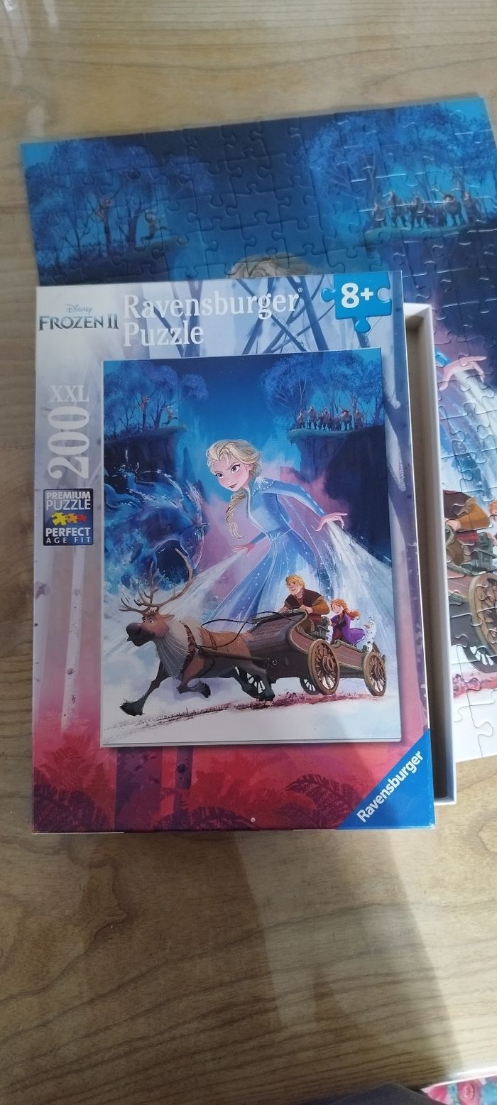 Puzzle reine des neiges 200 pièces xxl - photo numéro 2