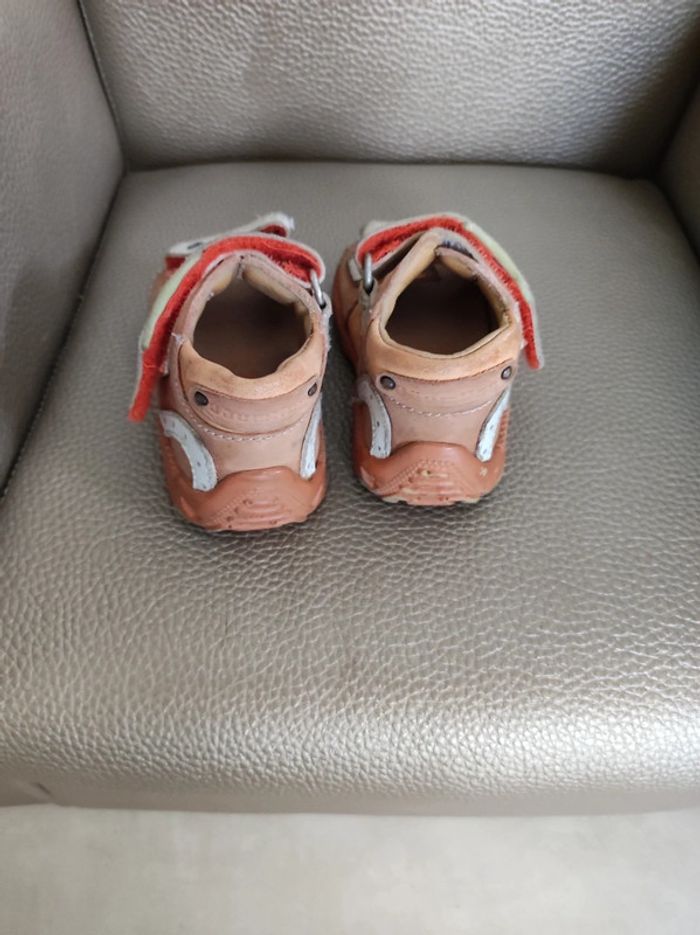 sandale bébé orange - photo numéro 2